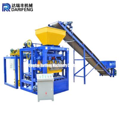 China QT4-26 concrete cement brick making machine and block making mechanic machine for sale