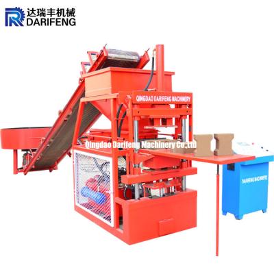 China DF2-10 hollow fly ash concrete turkish brick making machine price for sale for sale