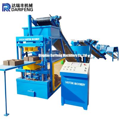 중국 DF2-10 automatic Hydraulic laterite brick machine brick making machine for sale 판매용