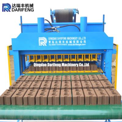 중국 DF10-10 Clay soil Brick Making Machine cement mud interlocking brick machine price in uganda 판매용