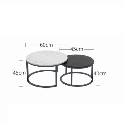 China Modern Combination Large And Small (Height) Multi Function Adjustable Round Coffee Table For Hotel Residence Home for sale