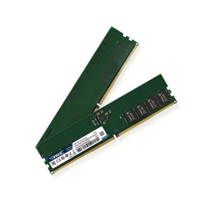 China DDR5 UDIMM Metal Black Green 8GB-32GB 4800MHz For laptop memory module 128GB/256GB/512GB/1TB for sale