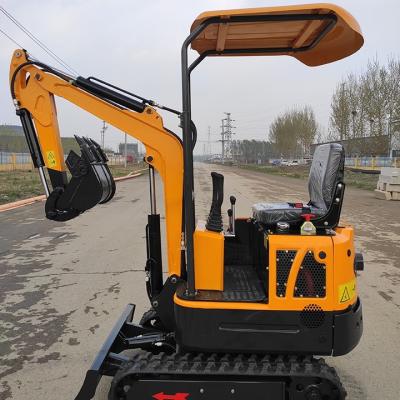 China Building Material Shops Mini Excavators 0.8 Ton Digger Cab EPA EURO 5 Standard Digger For Sale Free Aftersales Service Cheap Mini Excavator Prices for sale