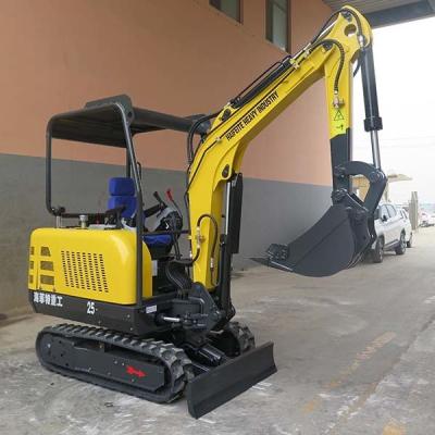 China Hotels Mini Excavators Machine 1t 1.6t 2t 2.5 3 4Ton Crawler Bagger Digger 2.2 Ton Small Mini Excavato for sale