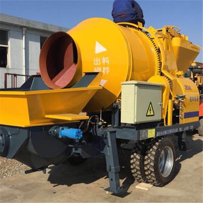 China Construction worksÂ  Cheapest Clamps JBS40 Concrete Mixer Pump Concrete Pump With mixer for sale