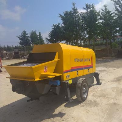 China Construction worksÂ  Factory sales electric mobile diesel Concrete Pumps for sale