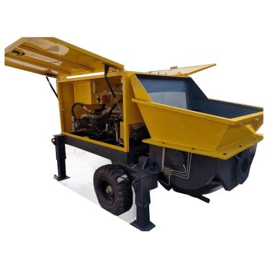 China Construction worksÂ  Hot Sell Pumpcrete Machine Pumping High-Strength Pumpcrete Concrete Pump for sale