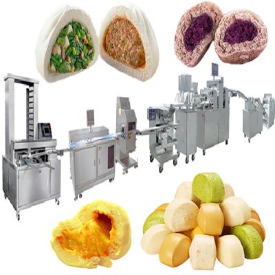 China Steamed Stuffed Automatic Steamed Bun Maker Shanghai Bakenati BNT-209 Malaysia Baozi Roll Making Machine Production Line for sale