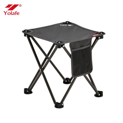 China Contemporary Mini Portable Folding Leisure Lightweight Outdoor Furniture Fishing Camping Chair Multifunctional Picnic Four-corner Stool for sale