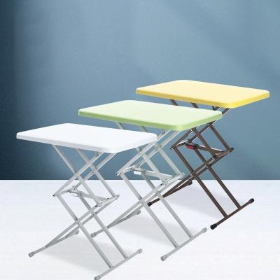 China Modern simple folding plastic computer desk indoor and outdoor table folding camping picnic table for sale