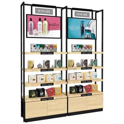 China Corrosion Protecion Design For Perfume Shop MDF Cosmetics Show Design Showcase Display High Quality For Beauty for sale