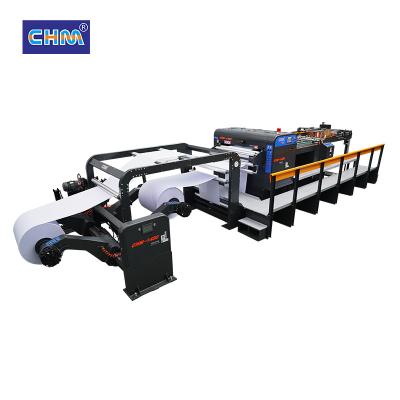 China CHM-1400 Factory Cutting Paper Roll To Sheet Machine for sale