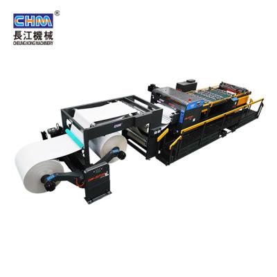 China Paper Making Industry CHM Brand Roll Sheeter Paper Cutter Machine For Paper Mill for sale