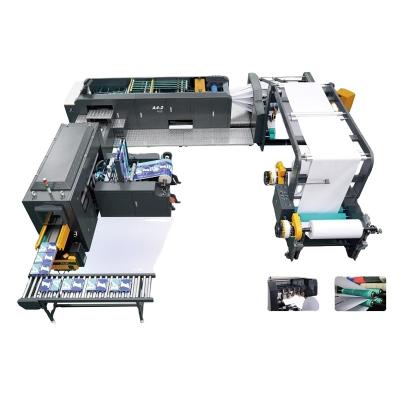 China CHM factory brand A4 copy paper making machines (6-8 reams/min) high capacity and high quality for sale