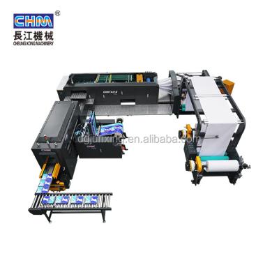 China Industrial Paper Cutting Machine CHMA4-2 (2 Rolls) A4 Copy Paper Converting Machine Made in China for sale