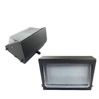 China Polycarbonate DLC Listed WallPack Led Light IP65 For USA Canada Outdoor Hot Sale 60w 80w 100w 120w Wall Package Led Lamp for sale