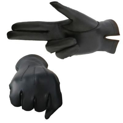 China Sheepskin Manufacturer Full Pique Military Mod Guard Service Routine Sentry and Parade Leather Gloves for sale