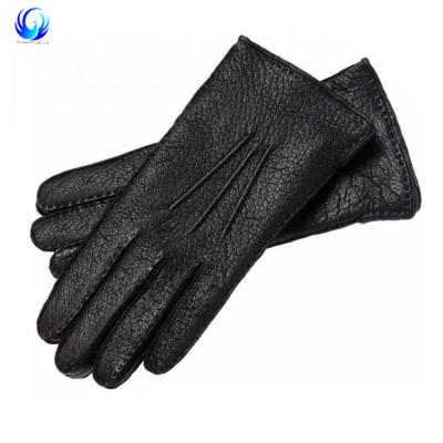 China Touchscreen whosale price deerskin touch screen warm winter training gloves for sale