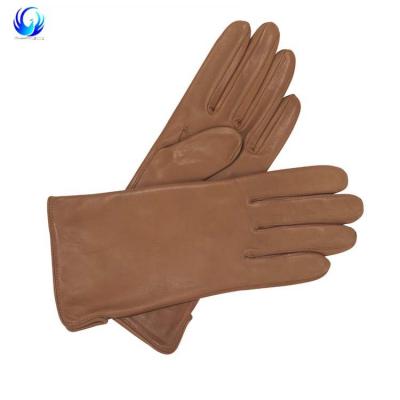 China Cheap women's leather gloves for wholesales for sale