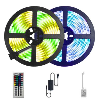 China Easy Installation Ready To Ship Remote Control RGB Led Strip Light For Sideboard Light Garden Light for sale