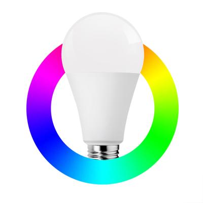 China Residential Multipule Color Smart Wifi LED Light Bulb Compatible With Alexa And Google Assistant Voice Control for sale