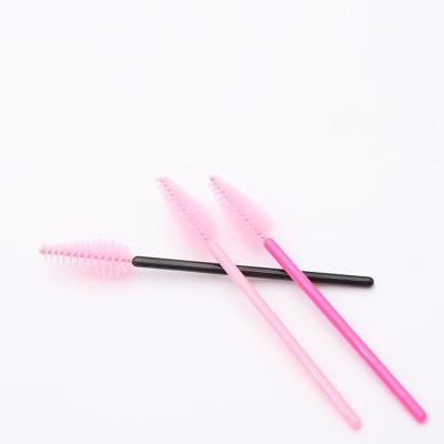 China Micro Smudge Brush Tube Disposable Cleaning For Eyelash Mascara Drop Shaped Brush for sale