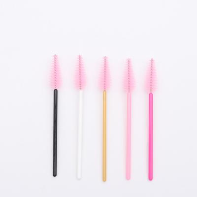 China Colorful Magic Wand Applicator Silicone Extension Brush Smudge Wands Eyelash Mascara Drop Shaped Brush for sale