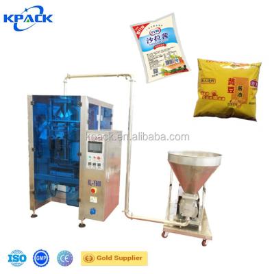 China Full Automatic Beverage Vegetable Oil Plastic Bag Packing Machine Oil Juice Sauce Pouch Edible Packaging Machinery In Shanghai for sale