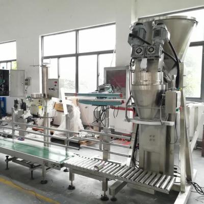 China Semi-automatic pungent food flour 10kg packaging machine for sale