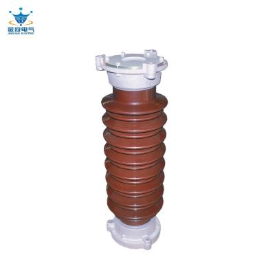 China Porcelain Plated 33KV Surge Arrester For Power Station Electrical Equipment Surge Arrester for sale