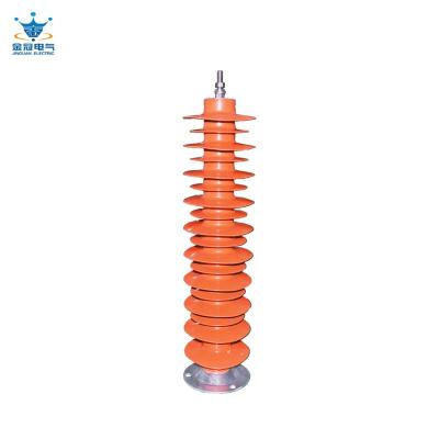 China IRIS Certificate Polymeric Surge Arrester Polymer Housed 42KV For Electric Railway Surge Arrester Lightning Arrester for sale