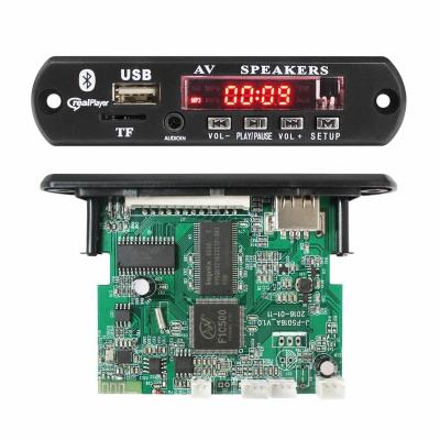 China PMP Jinohu Car Mp5 Tf Card Player Format Video-Audio Circuit Module, 1080P Mp3 Mp4 Movie FM Radio USB Player Decoder Board Kit for sale