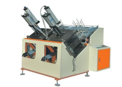 China Printed Cutting Double Die Paper Plate Machine High Speed For Making Paper Plates for sale