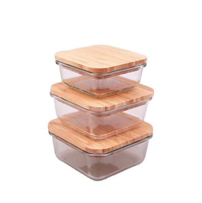 China High Freshness Preservation Borosilicate Glass Storage Jar Cheapest Food Container for sale