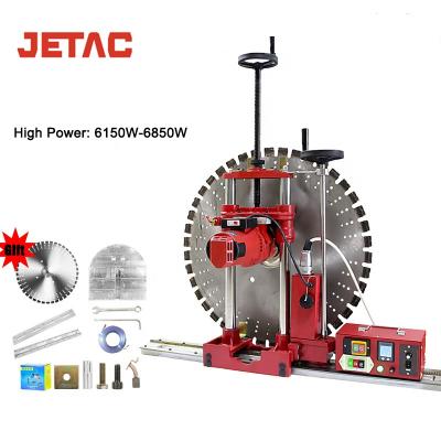 China Brick saw cutting machine hand electric concrete wall saw with saw blade for sale