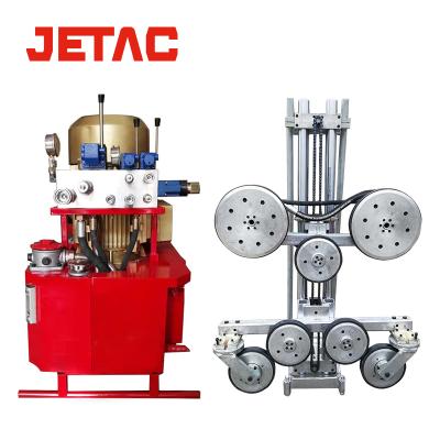 China Construction worksÂ   Factory Direct Sale Cheap Hydraulic Granite Rocks Concrete Cutting Diamond Wire Saw Machine for sale