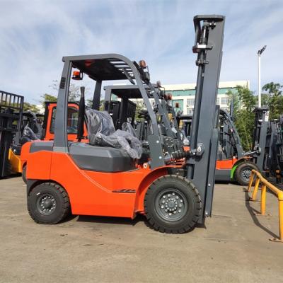 China Building Material Shops 3.0 Ton 3.5 Ton Diesel Forklift High Performance Made In China Diesel Forklift For Sale for sale