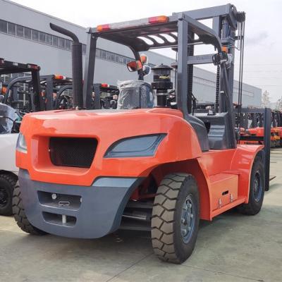 China Construction Material Stores China FLIFT Diesel Forklift 7.0 Ton Capacity Diesel Forklift Truck For Sale for sale