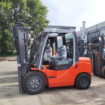 China Construction Material Shops Diesel Forklift 3.0 Ton Diesel Forklift Truck From China High Performance New for sale