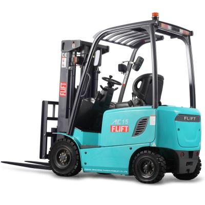 China Building Material Shops Electric Forklift 1.5ton /Fork Lifter Forklift Price China Mini Forklift 1.5 Ton for sale