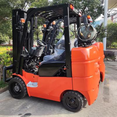 China High Quality Cushion Tire Cheap Price 2.0ton 2.5ton Forklift Stores LPG Forklift Internal Type Cushion Tire for sale