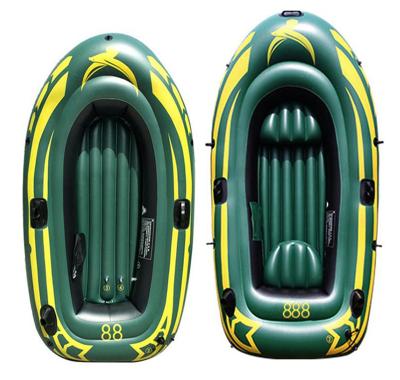 China 2022 Hot Selling Water Entertainment Canoe Kayak PVC Inflatable Fishing Kayak for sale