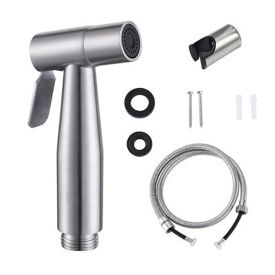 China Modern Self Cleaning Toilet Shower Steel Bath High Pressure Handheld Bidet Sprayer Bidet for sale