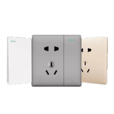 China Hot Selling High Quality Easy Installation 1 2 3 4 Electrical Wall Outlets And Outlet Multi Socket Strip Switches 250V 10A For Home for sale