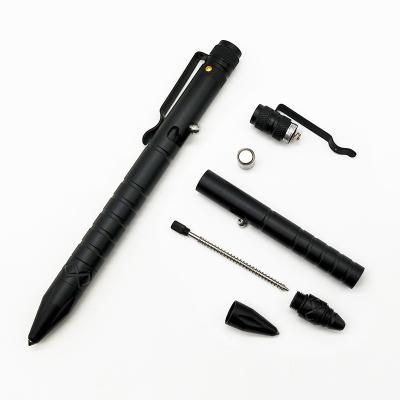 China Top-selling Amazon Tactical Pen Break Window Defense Multifunctional Tactical Pen with Led Light for sale