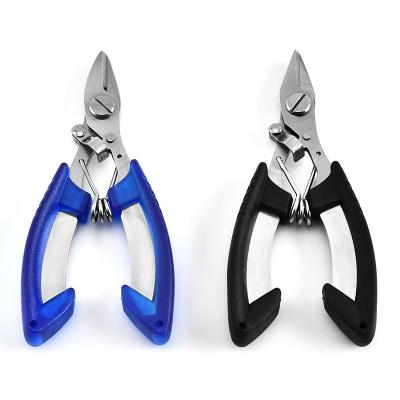 China Multi-Funtion TOOTH Fishing Scissors Fishing Pliers With Split Ring Pliers for sale