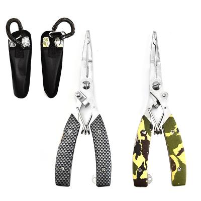 China Soft Rubber Line Lure Scissors Fishhook Remover Lure Pliers Fishing Tackle Multi-Funtion TOOTH Handle Clips for sale