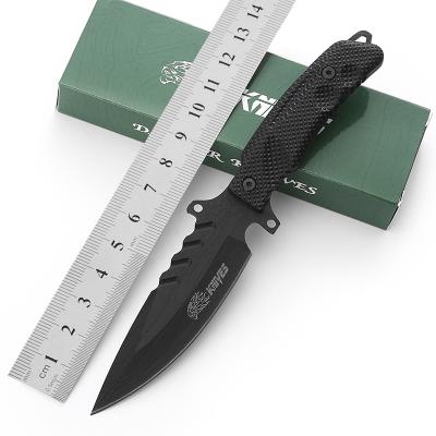 China Non-variable hot sale outdoor camping DENT straight knife S015B for sale