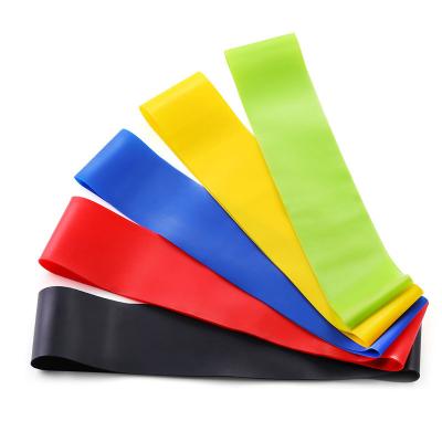 China Set of 5 includes different resistance set of 5 includes 5 different resistance loops RTS fitness resistance bands set exercise resistance loop bands exercise bands for arms and legs for sale