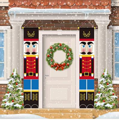 China Marriage favors & Party Gifts Bridal Wedding Favors & Party Gifts Banner Christmas New Year Ornament Holiday Decoration Bridal Door Hanging Home Curtain Snowman for sale